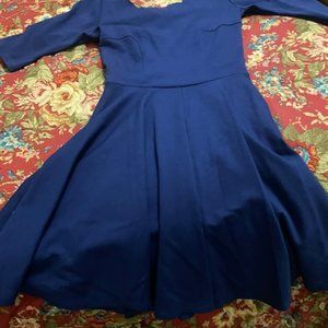Woman's Navy Shorts Dress Suit by Lu Lu Size S